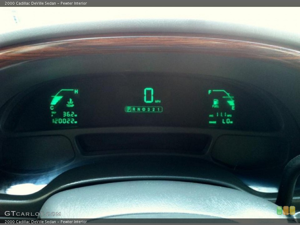 Pewter Interior Gauges for the 2000 Cadillac DeVille Sedan #70905436