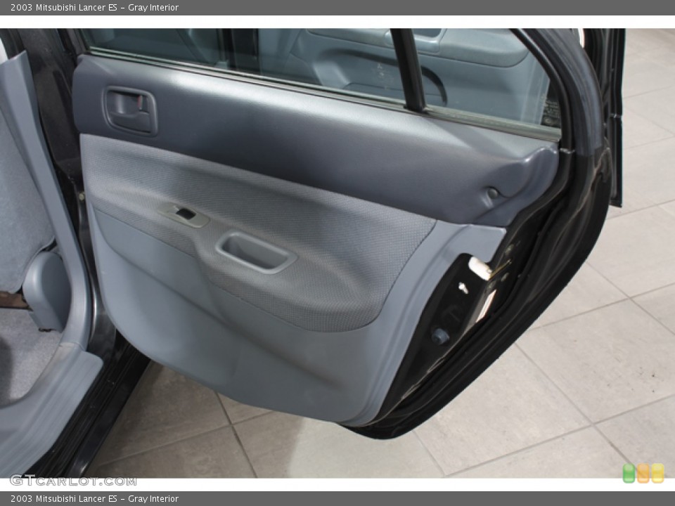 Gray Interior Door Panel for the 2003 Mitsubishi Lancer ES #70909618