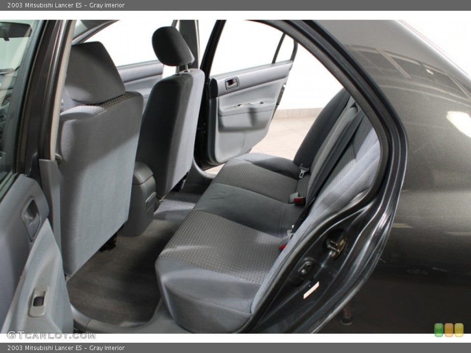 Gray Interior Rear Seat for the 2003 Mitsubishi Lancer ES #70909663