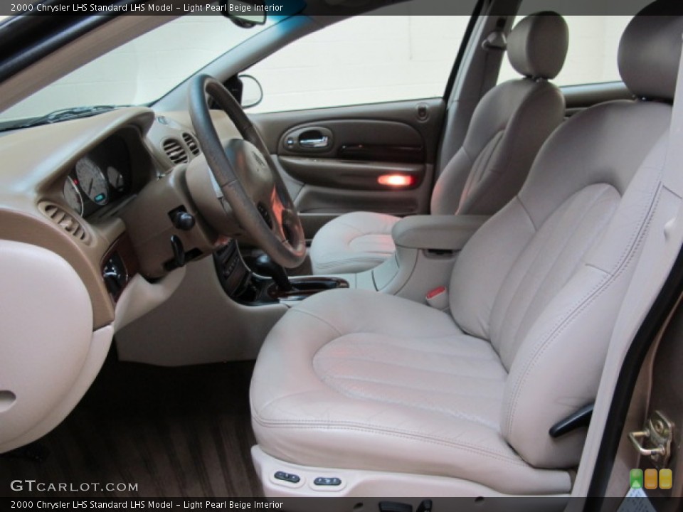 Light Pearl Beige Interior Front Seat for the 2000 Chrysler LHS  #70911721