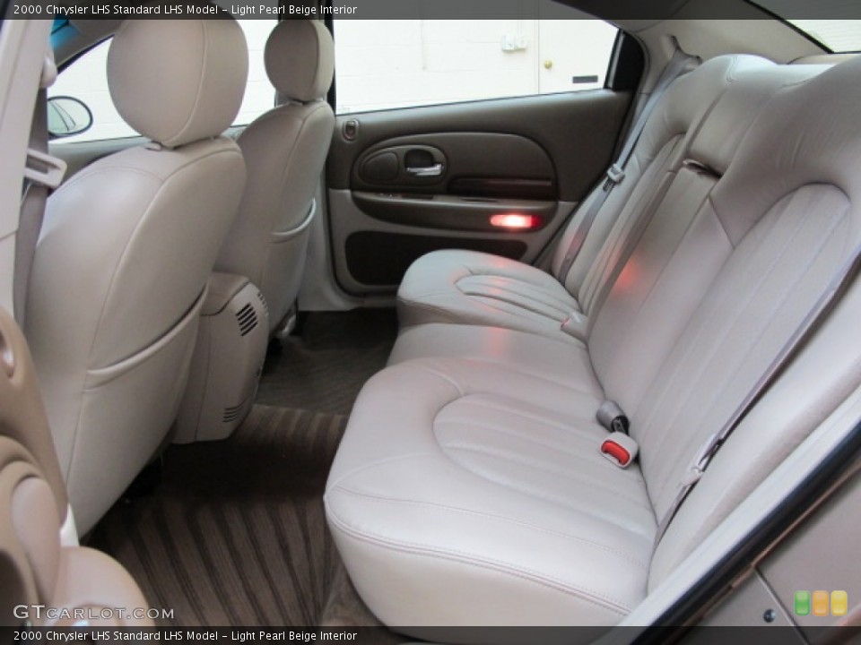 Light Pearl Beige Interior Rear Seat for the 2000 Chrysler LHS  #70911739