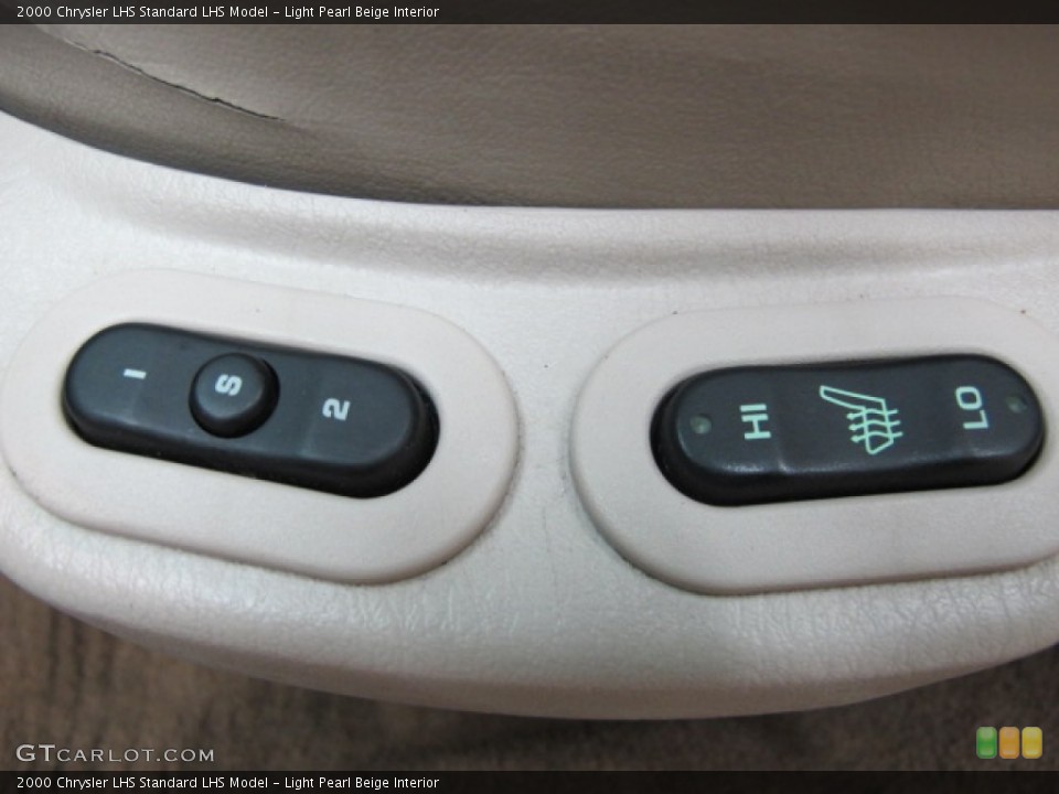 Light Pearl Beige Interior Controls for the 2000 Chrysler LHS  #70911928
