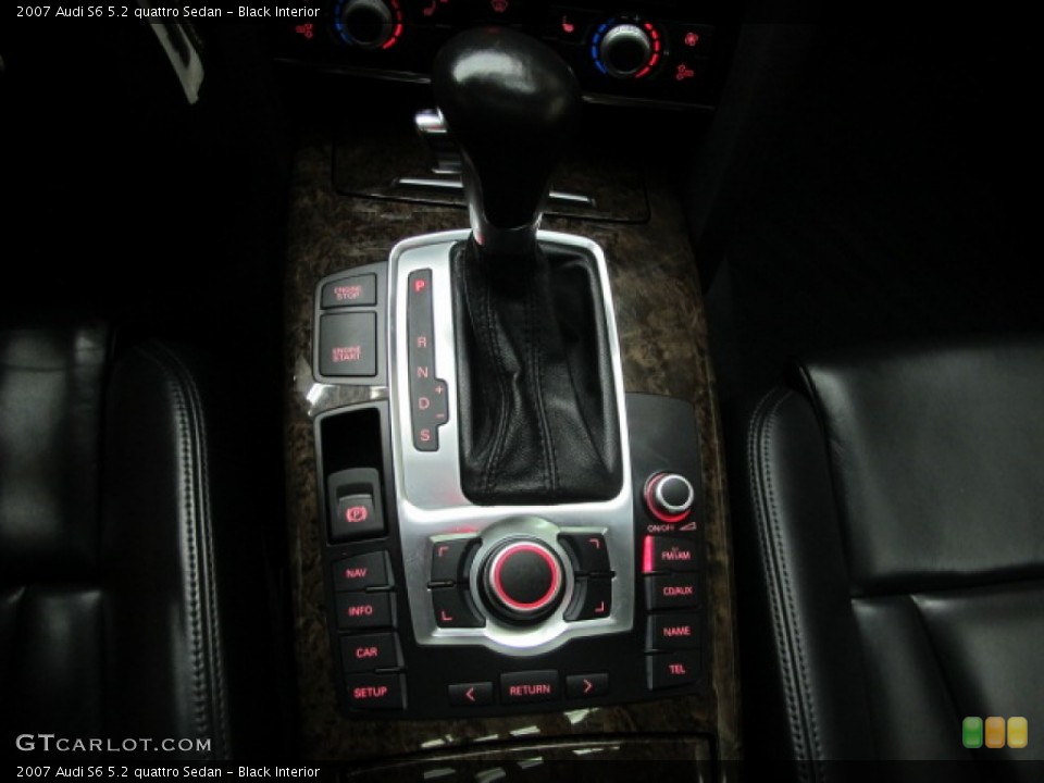 Black Interior Transmission for the 2007 Audi S6 5.2 quattro Sedan #70912227