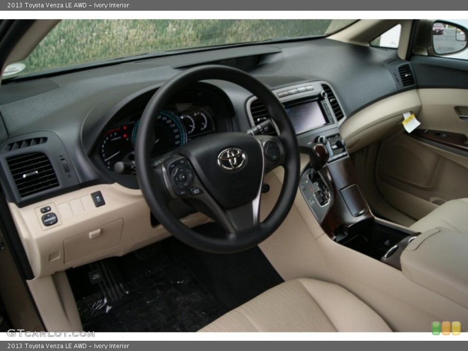 Ivory Interior Photo for the 2013 Toyota Venza LE AWD #70915876