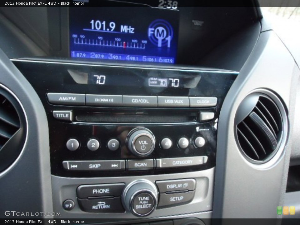 Black Interior Controls for the 2013 Honda Pilot EX-L 4WD #70916023