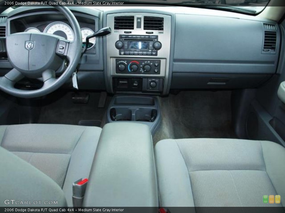 Medium Slate Gray Interior Photo for the 2006 Dodge Dakota R/T Quad Cab 4x4 #70920769