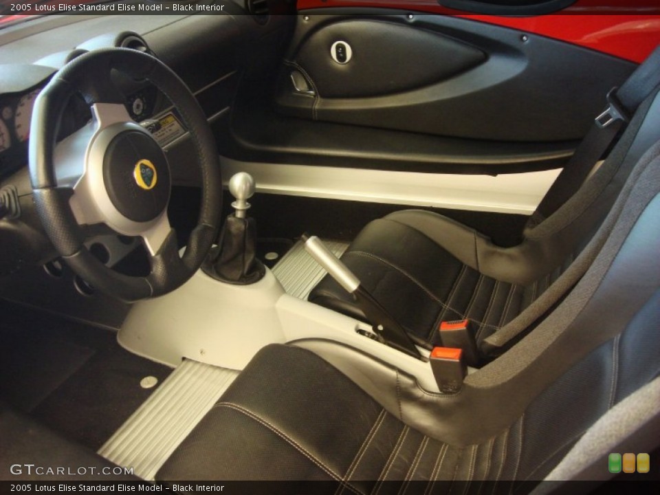 Black Interior Photo for the 2005 Lotus Elise  #70921716