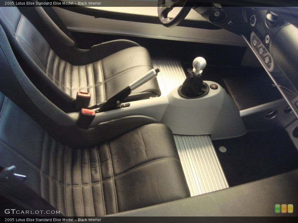 Black Interior Photo for the 2005 Lotus Elise  #70921726