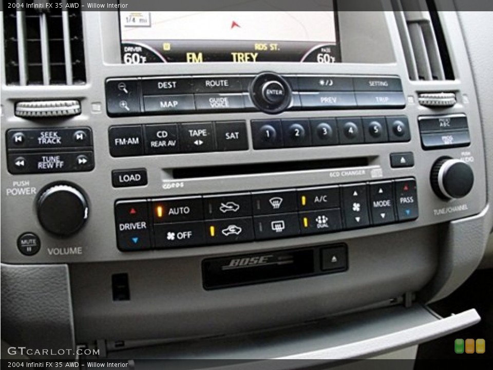 Willow Interior Controls for the 2004 Infiniti FX 35 AWD #70922582