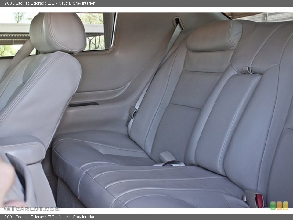 Neutral Gray 2001 Cadillac Eldorado Interiors