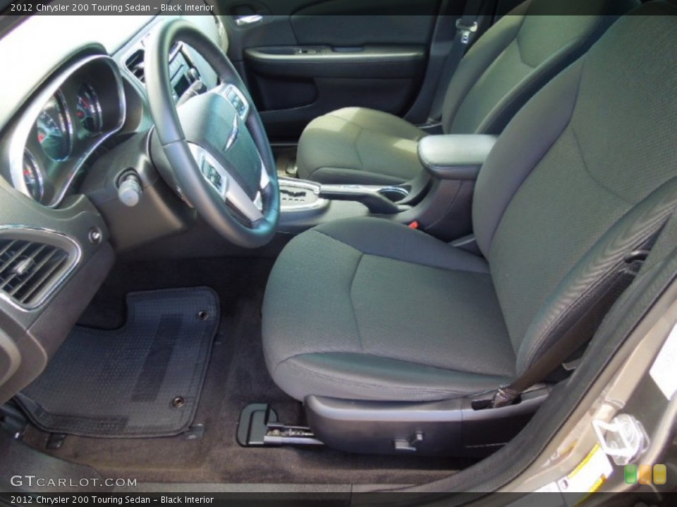 Black Interior Photo for the 2012 Chrysler 200 Touring Sedan #70925056