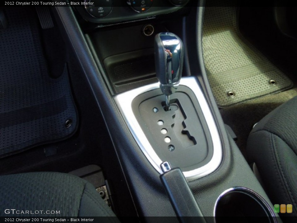 Black Interior Transmission for the 2012 Chrysler 200 Touring Sedan #70925065