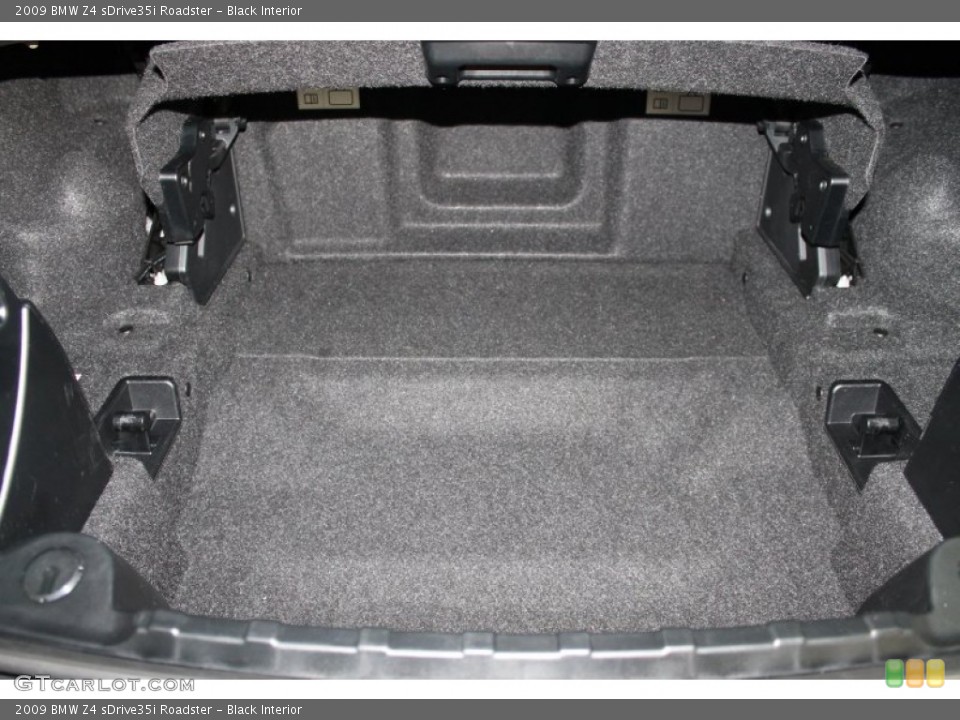 Black Interior Trunk for the 2009 BMW Z4 sDrive35i Roadster #70931275