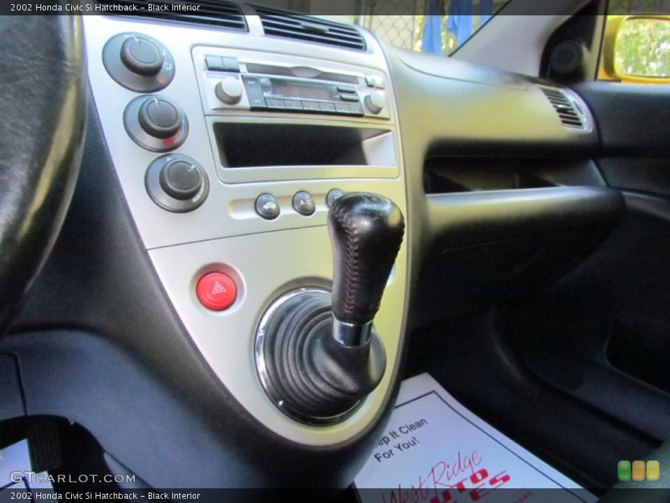 Black Interior Transmission for the 2002 Honda Civic Si Hatchback #70932061