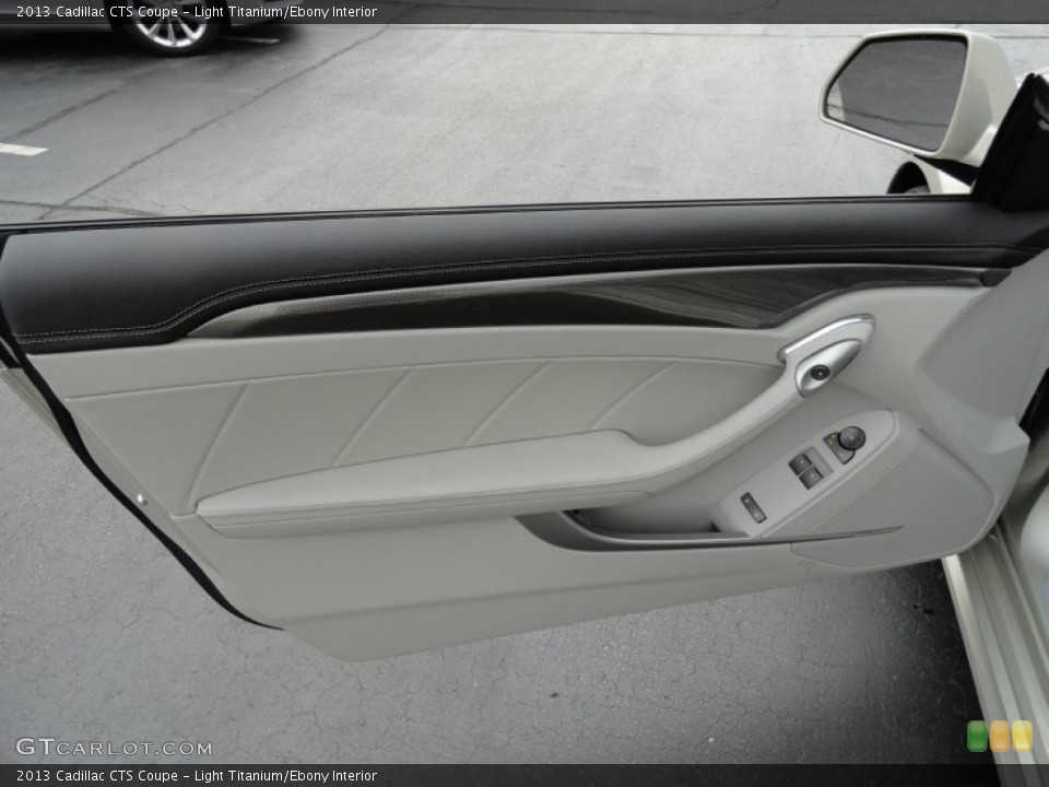 Light Titanium/Ebony Interior Door Panel for the 2013 Cadillac CTS Coupe #70932385