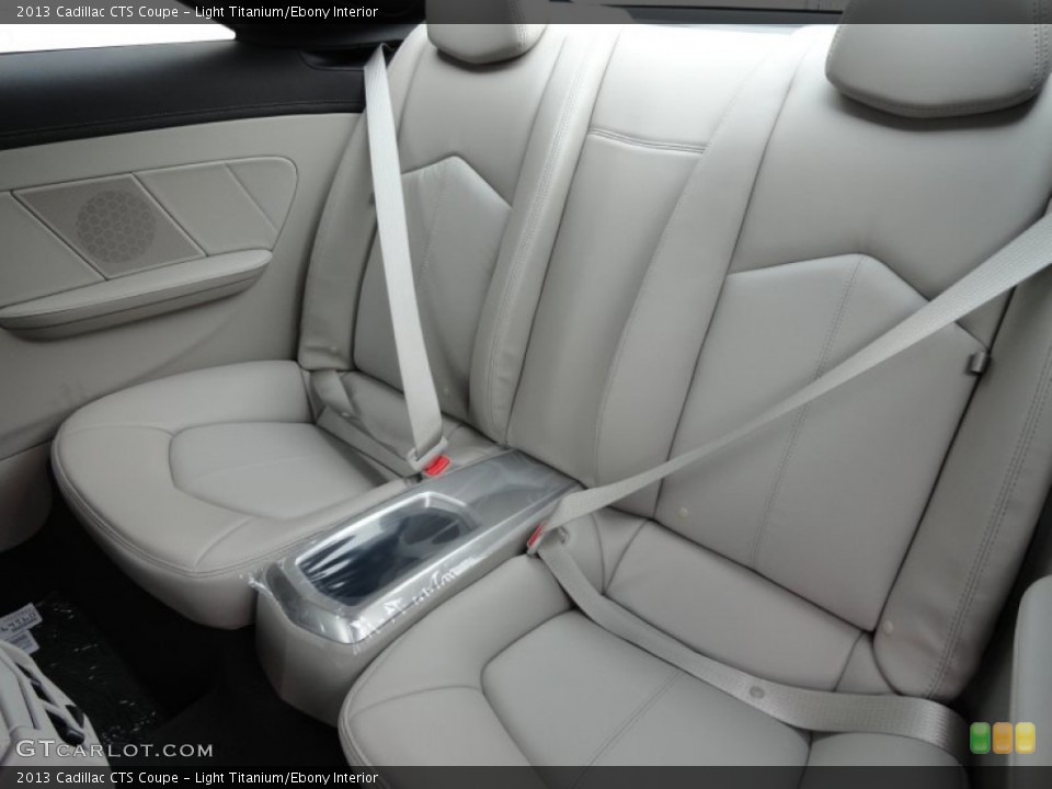 Light Titanium/Ebony Interior Rear Seat for the 2013 Cadillac CTS Coupe #70932409