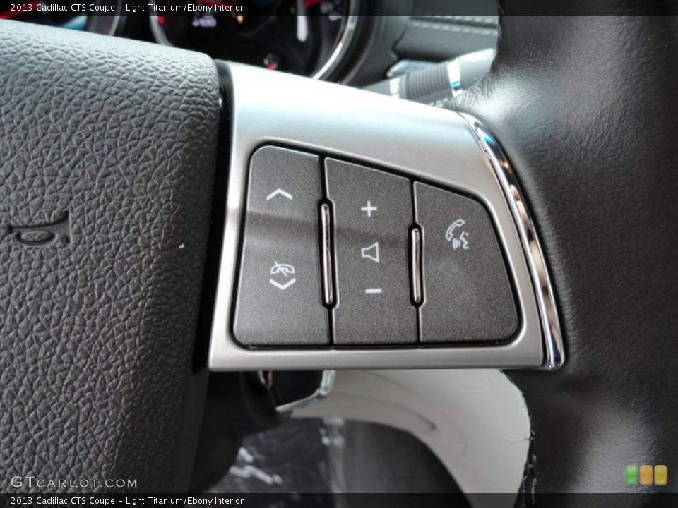 Light Titanium/Ebony Interior Controls for the 2013 Cadillac CTS Coupe #70932481