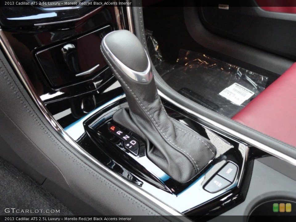 Morello Red/Jet Black Accents Interior Transmission for the 2013 Cadillac ATS 2.5L Luxury #70932859