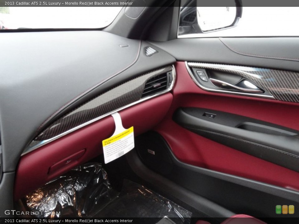 Morello Red/Jet Black Accents Interior Dashboard for the 2013 Cadillac ATS 2.5L Luxury #70932879