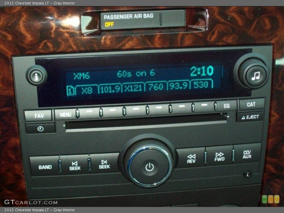 Gray Interior Audio System for the 2013 Chevrolet Impala LT #70933942