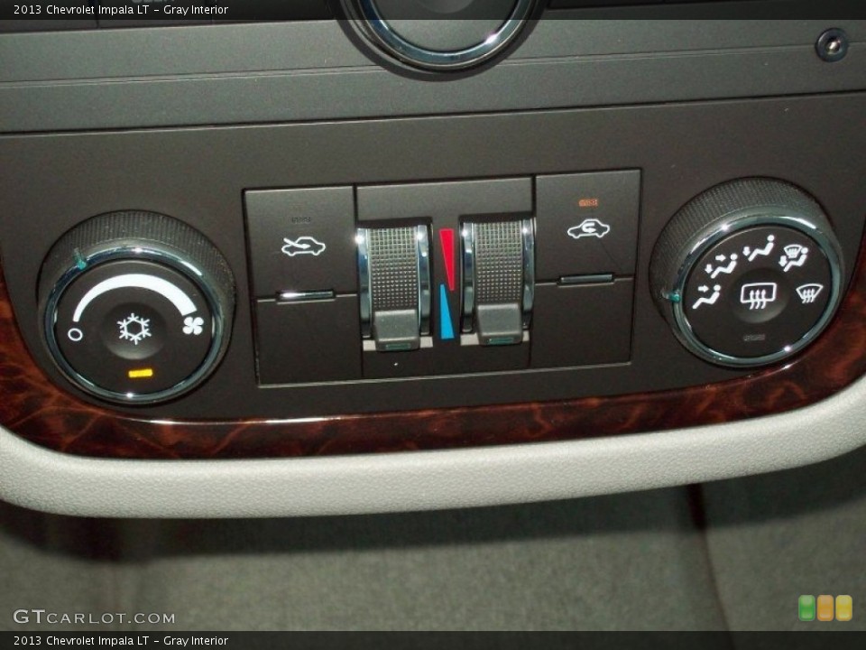 Gray Interior Controls for the 2013 Chevrolet Impala LT #70934078