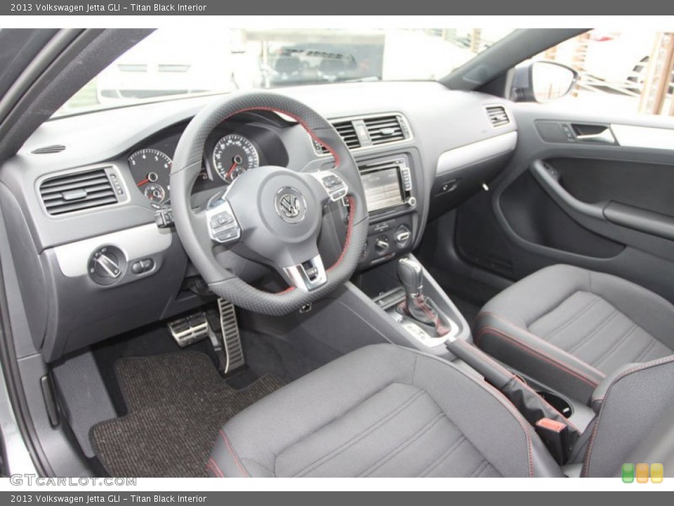 Titan Black Interior Prime Interior for the 2013 Volkswagen Jetta GLI #70934197