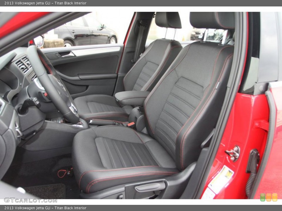 Titan Black Interior Photo for the 2013 Volkswagen Jetta GLI #70934443