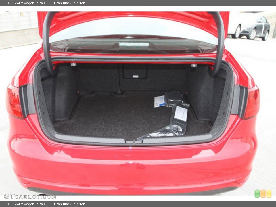 Titan Black Interior Trunk for the 2013 Volkswagen Jetta GLI #70934509