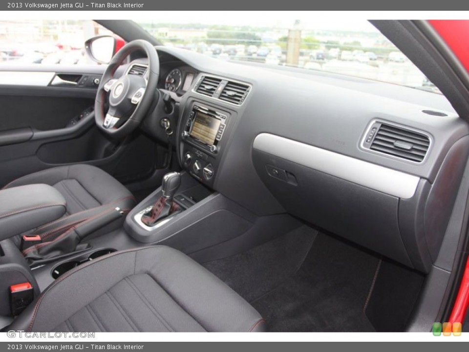 Titan Black Interior Dashboard for the 2013 Volkswagen Jetta GLI #70934535
