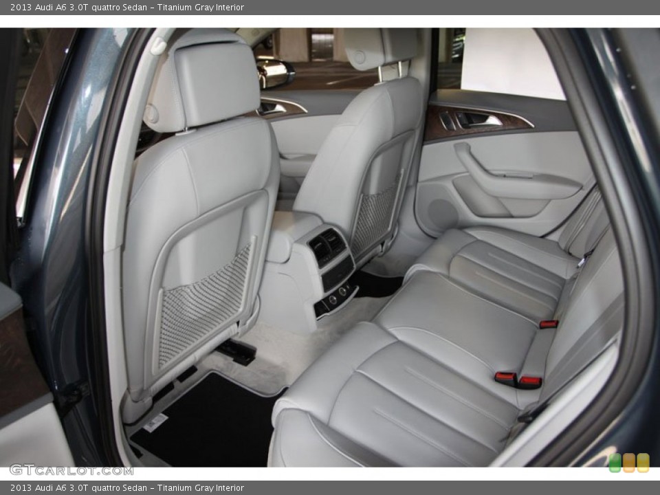 Titanium Gray Interior Rear Seat for the 2013 Audi A6 3.0T quattro Sedan #70935643