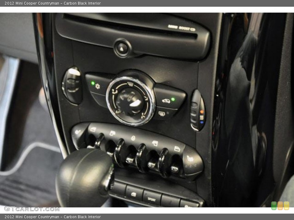 Carbon Black Interior Controls for the 2012 Mini Cooper Countryman #70940275