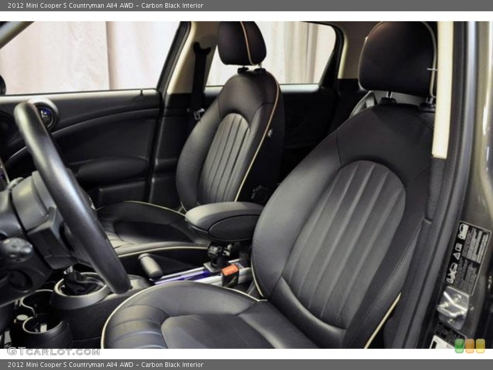 Carbon Black Interior Photo for the 2012 Mini Cooper S Countryman All4 AWD #70940395