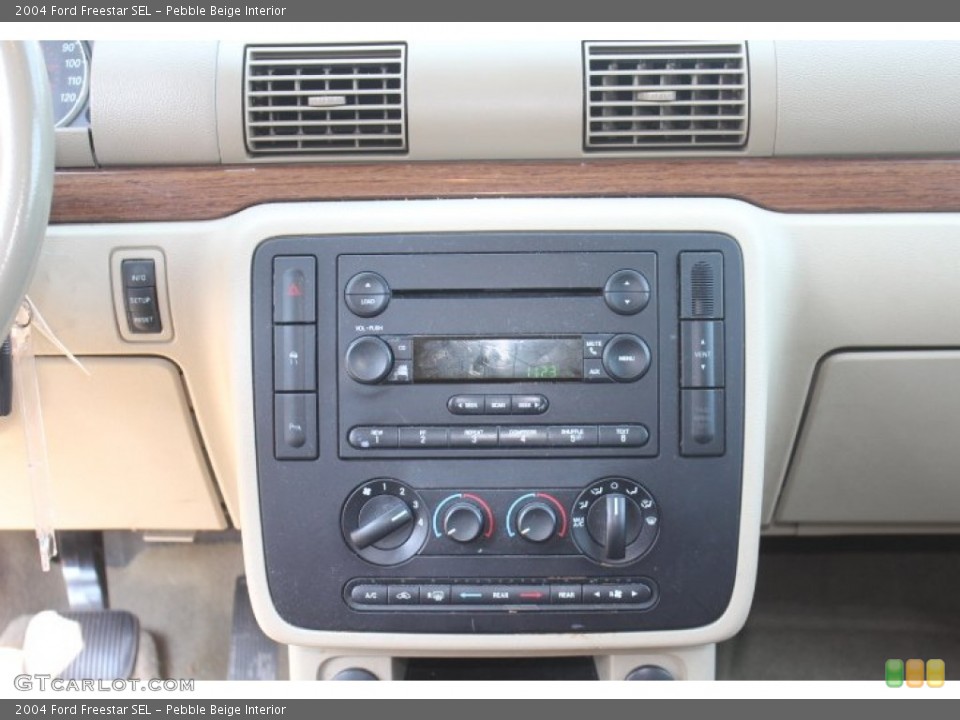 Pebble Beige Interior Controls for the 2004 Ford Freestar SEL #70940491