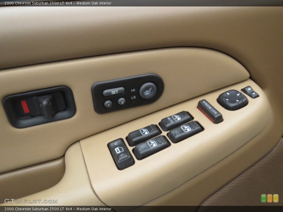 Medium Oak Interior Controls for the 2000 Chevrolet Suburban 2500 LT 4x4 #70943890