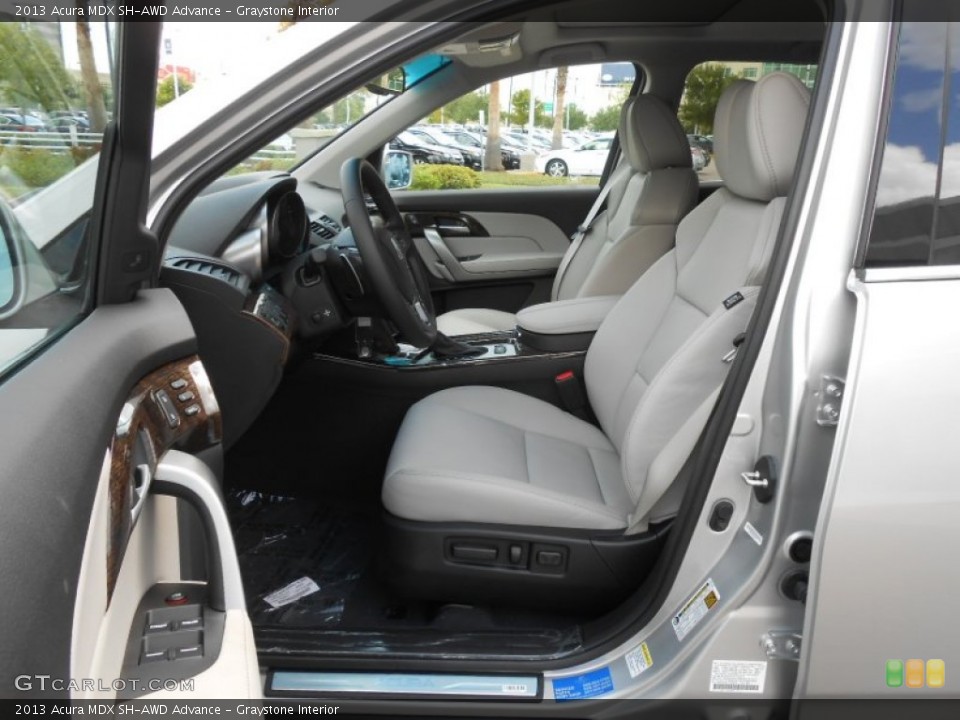 Graystone Interior Photo for the 2013 Acura MDX SH-AWD Advance #70945540