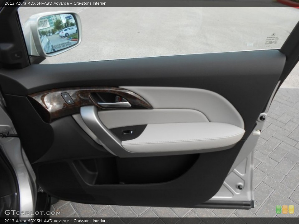 Graystone Interior Door Panel for the 2013 Acura MDX SH-AWD Advance #70945549