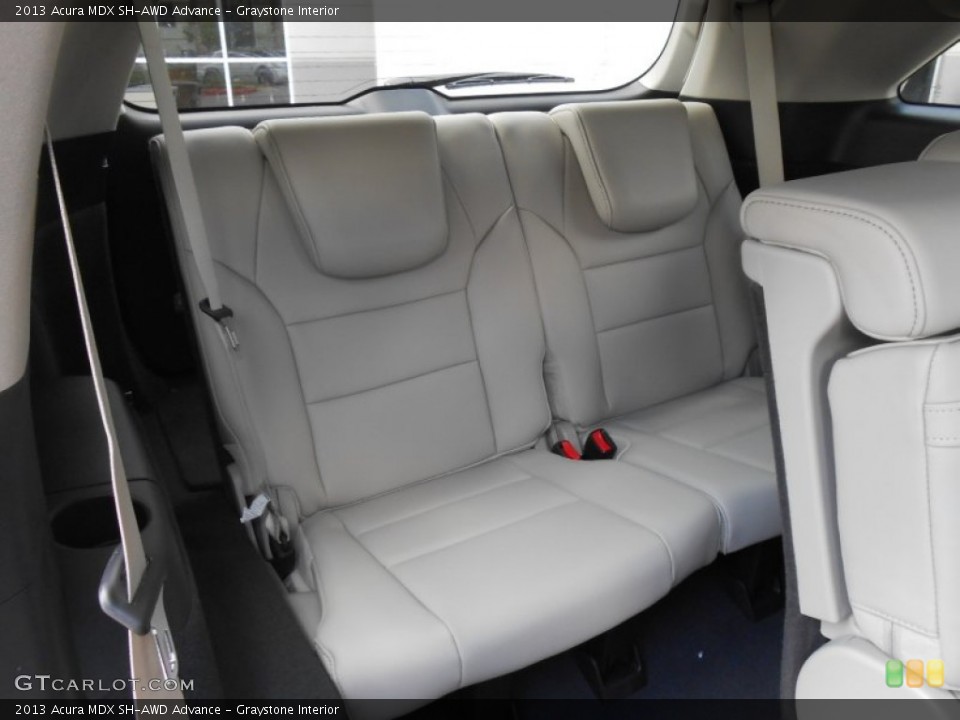 Graystone Interior Rear Seat for the 2013 Acura MDX SH-AWD Advance #70945579