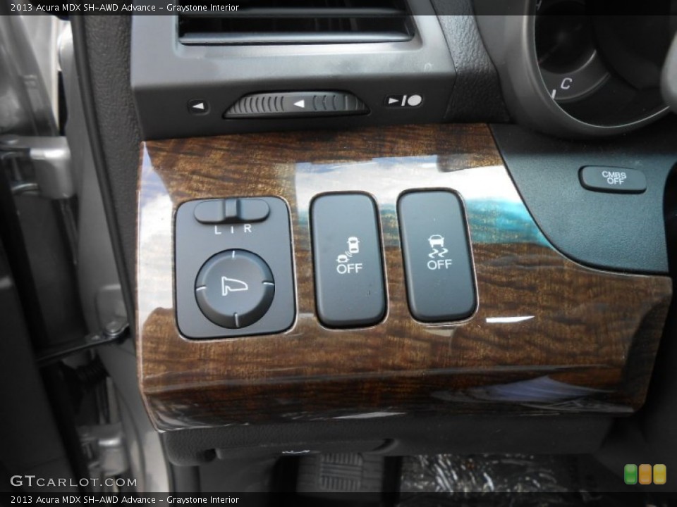 Graystone Interior Controls for the 2013 Acura MDX SH-AWD Advance #70945663