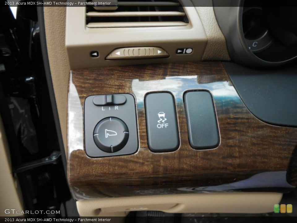 Parchment Interior Controls for the 2013 Acura MDX SH-AWD Technology #70945899