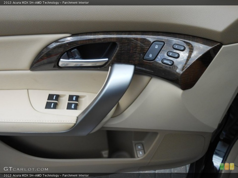 Parchment Interior Controls for the 2013 Acura MDX SH-AWD Technology #70945905