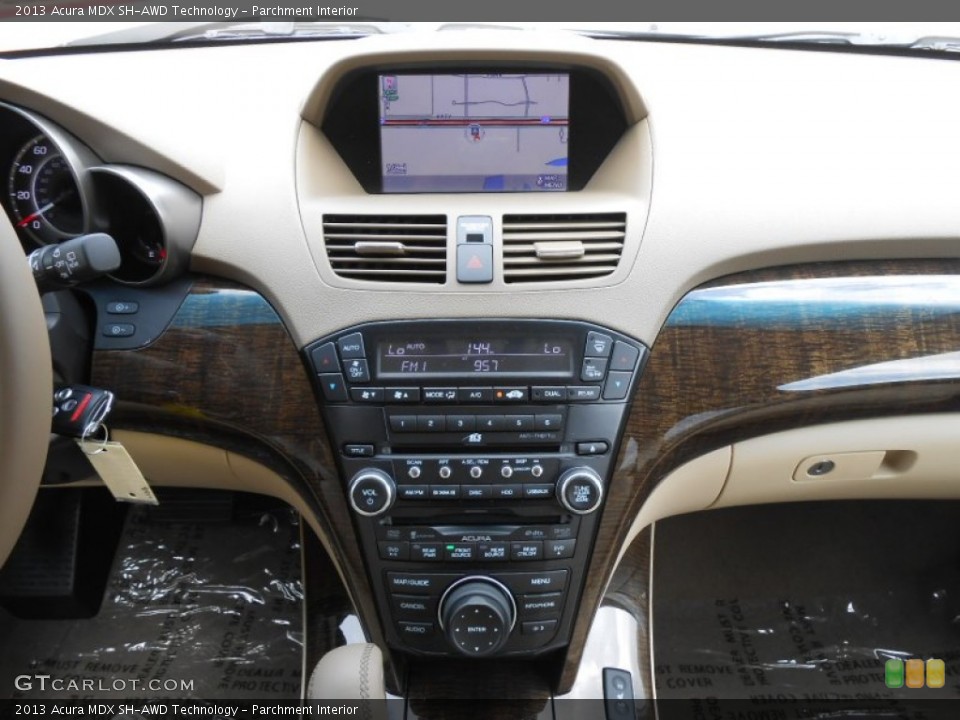 Parchment Interior Dashboard for the 2013 Acura MDX SH-AWD Technology #70946083