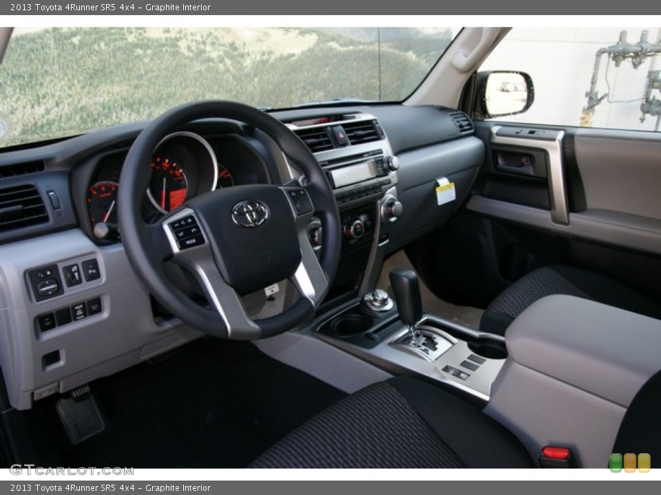 Graphite Interior Prime Interior for the 2013 Toyota 4Runner SR5 4x4 #70949056