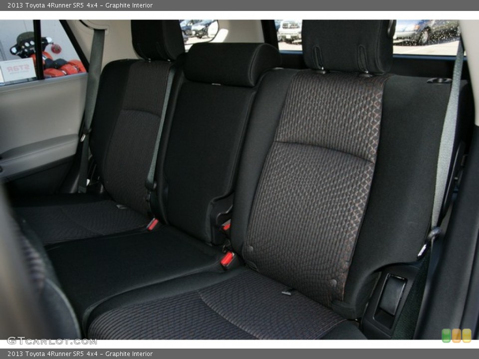 Graphite Interior Rear Seat for the 2013 Toyota 4Runner SR5 4x4 #70949072