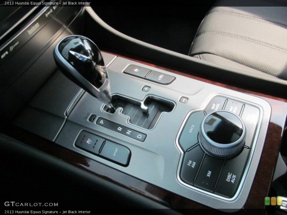 Jet Black Interior Transmission for the 2013 Hyundai Equus Signature #70950862