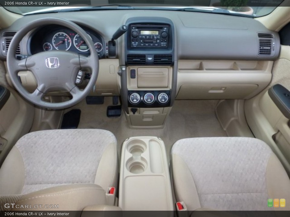 Ivory Interior Dashboard for the 2006 Honda CR-V LX #70952518