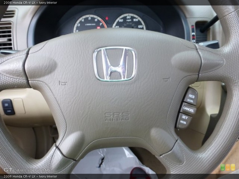 Ivory Interior Steering Wheel for the 2006 Honda CR-V LX #70952527