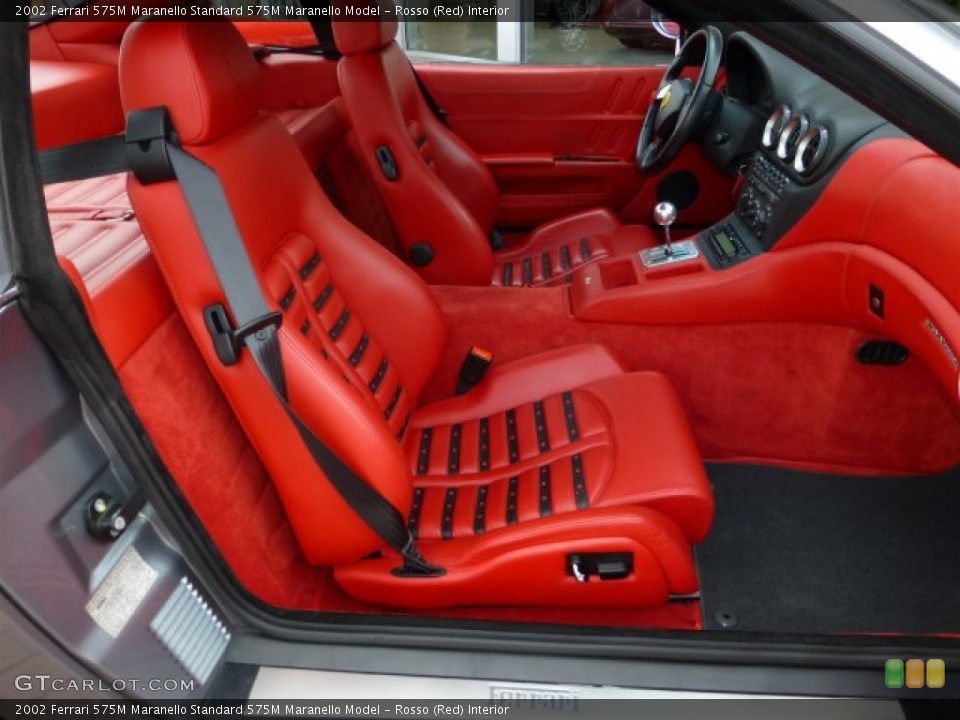 Rosso (Red) Interior Photo for the 2002 Ferrari 575M Maranello  #70953037