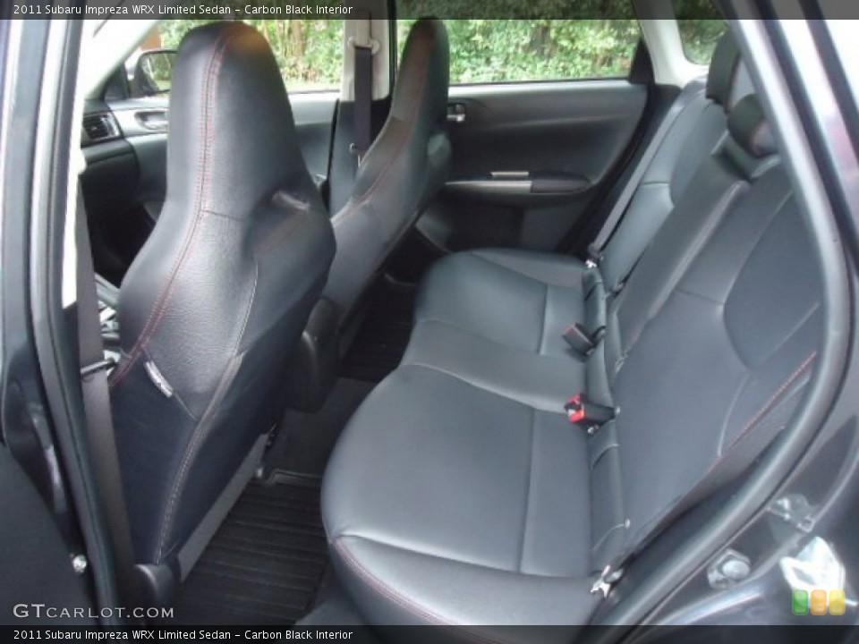 Carbon Black Interior Photo for the 2011 Subaru Impreza WRX Limited Sedan #70953787