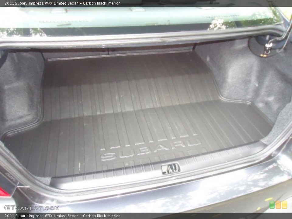 Carbon Black Interior Trunk for the 2011 Subaru Impreza WRX Limited Sedan #70953793