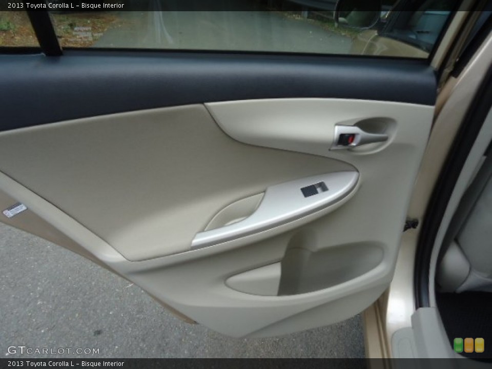 Bisque Interior Door Panel for the 2013 Toyota Corolla L #70956424